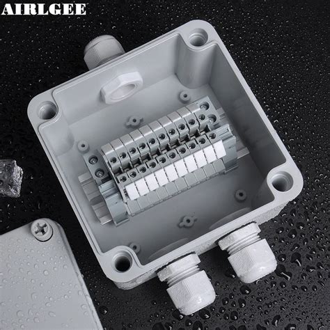 mini junction box white|small outdoor electrical junction box.